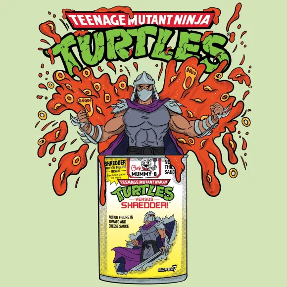 Teenage Mutant Ninja Turtles T-Shirts - Shredder / Pasta Can