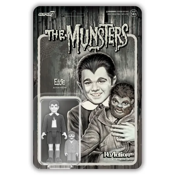 The Munsters Reaction Wave 3 - Eddie Munster (Grayscale)