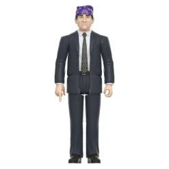 The Office Reaction Figures Wave 2 - Michael Scott (Prison Mike), Dwight Schrute (Basketball), Stanley Hudson (Florida), Pam Beesly (Dundie)