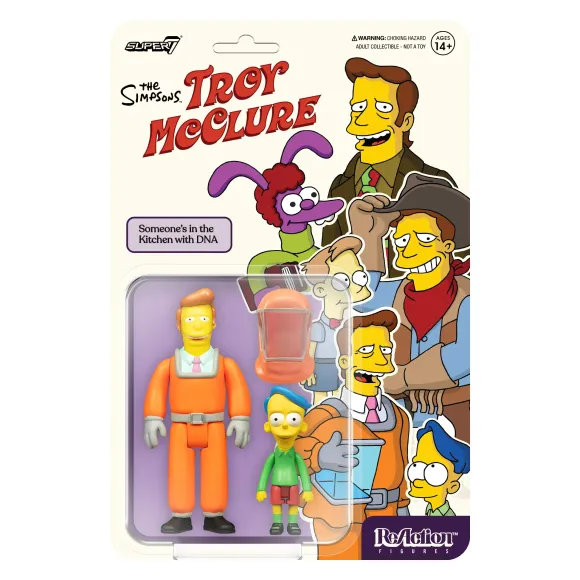 The Simpsons Reaction W2 - Troy Mcclure (Someone'S In The Kitchen With Dna)
