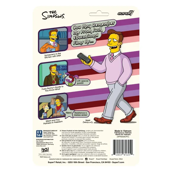 The Simpsons Reaction W2 - Troy Mcclure (Someone'S In The Kitchen With Dna)