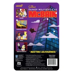 The Simpsons Reaction Wave 1 Mcbain - Scoey