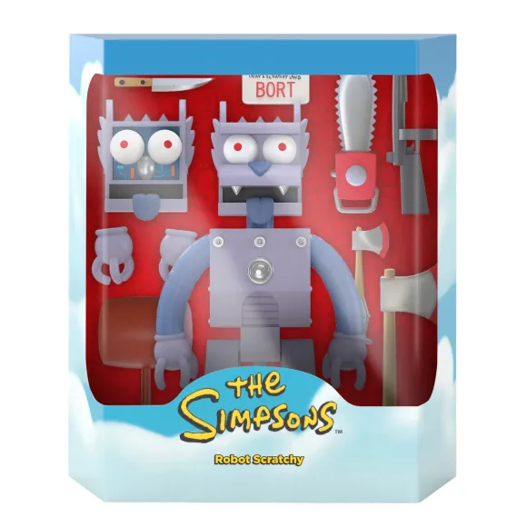 The Simpsons Ultimates! Wave 1- Robot Scratchy