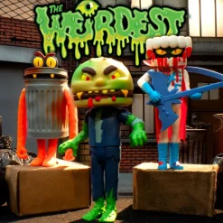 The Weirdest Reaction Figures Wave 05 - Blood, Trashquatch & Zombeef (Rotten Rangers)