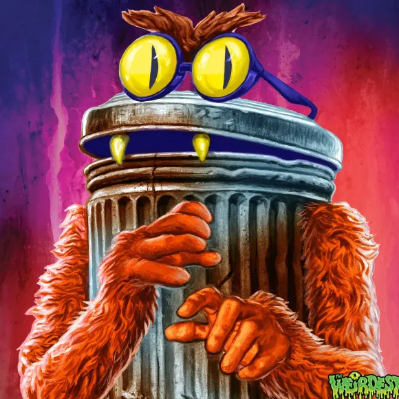 The Weirdest Reaction Figures Wave 05 - Trashquatch (Rotten Rangers)
