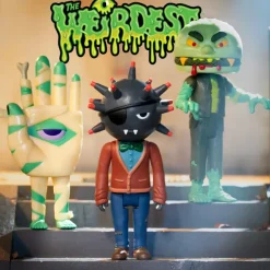 The Weirdest Reaction Figures Wave 4 - Mummy'S Hand, Trauma Bomb & Zombeef (Putrid Pals)
