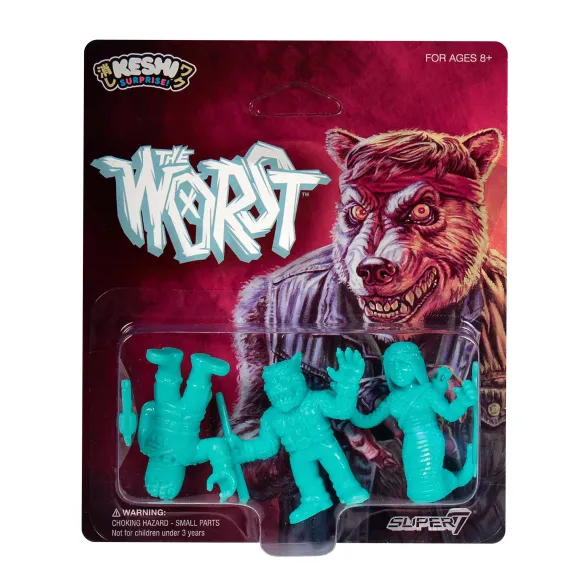 The Worst Keshi Pack B - Shedusa, Werewolf Biker, Cortex Commander (Teal)