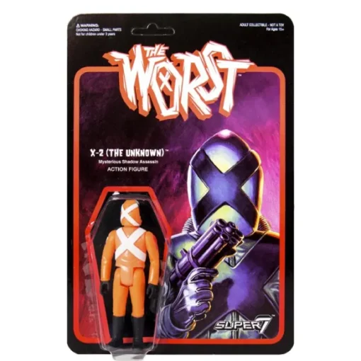 The Worst Reaction Figure - X-2 (The Unknown) Star Worst
