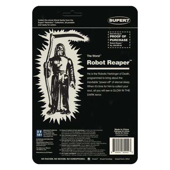 The Worst Reaction Wave 1 - Robot Reaper (Monster Glow)