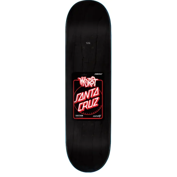 The Worst Santa Cruz Skatedeck - Black Falcon