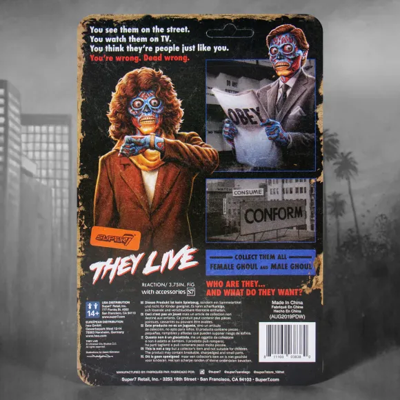They Live Reaction Figure - Female Ghoul