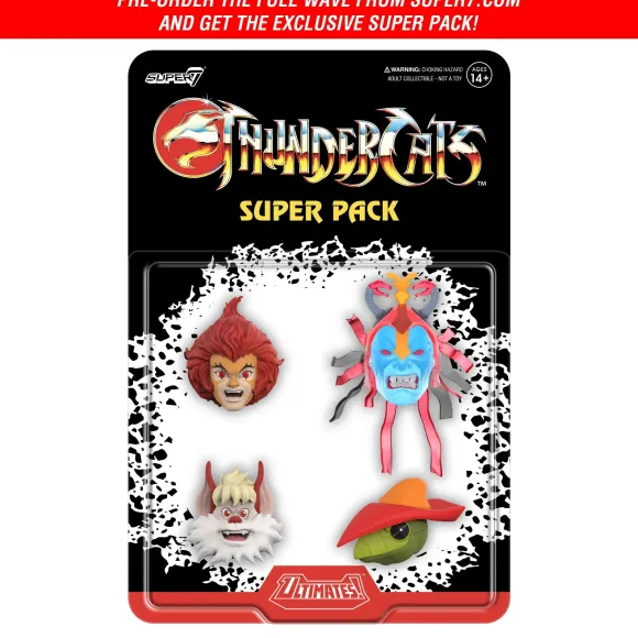 Thundercats Ultimates! Wave 10 - Snarfer, Quick Pick, Young Lion-O & Mumm-Ra (Dream Master)