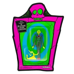 Tim Burton'S Nightmare Before Christmas Reaction Figure - Jack Skellington Neon And Glow-In-The-Dark (Sdcc 2020)