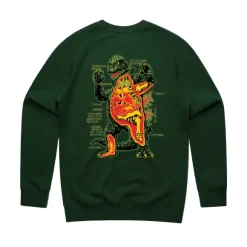 Toho Crewneck Sweatshirt - Anatomical Godzilla