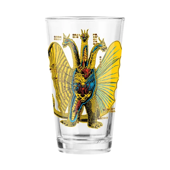 Toho Drinkware - Anatomical King Ghidorah