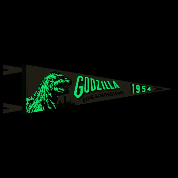 Toho Pennant - Godzilla King Of The Monsters '54