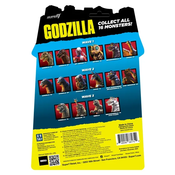 Toho Reaction Figures - Gigan (Toy Recolor)