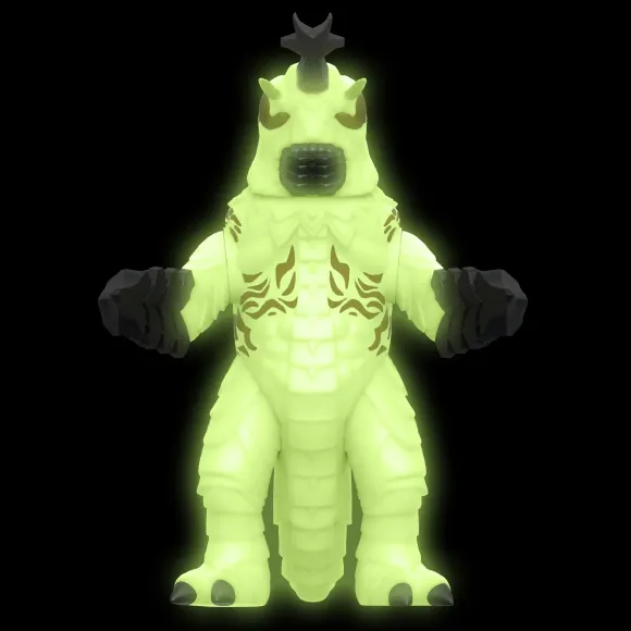 Toho Reaction Figures Wave 5 - Godzilla '74 & Megalon (Glow)