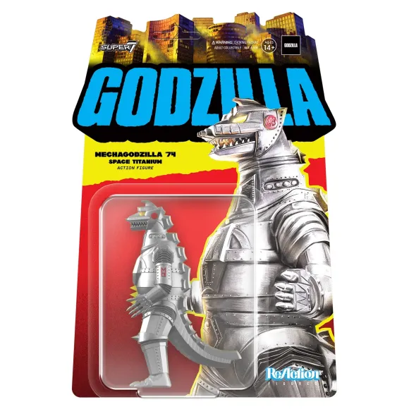 Toho Reaction Figures Wave 03 - Mechagodzilla '74 (Space Titanium)