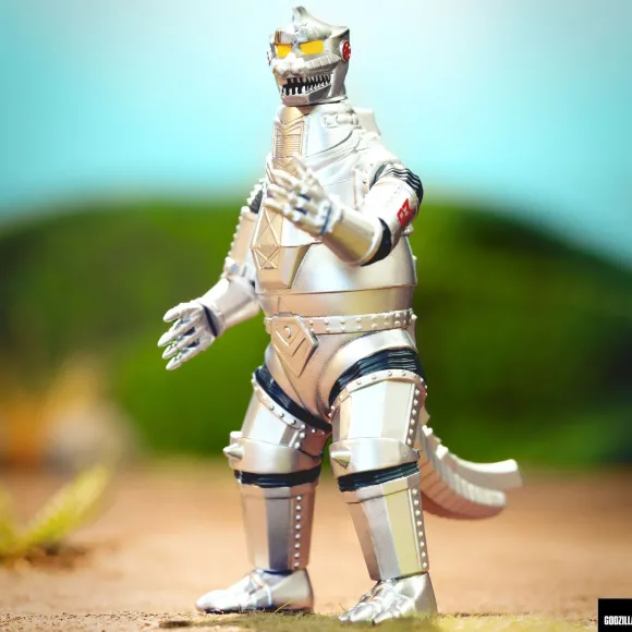Toho Reaction Figures Wave 03 - Mechagodzilla '74 (Space Titanium)