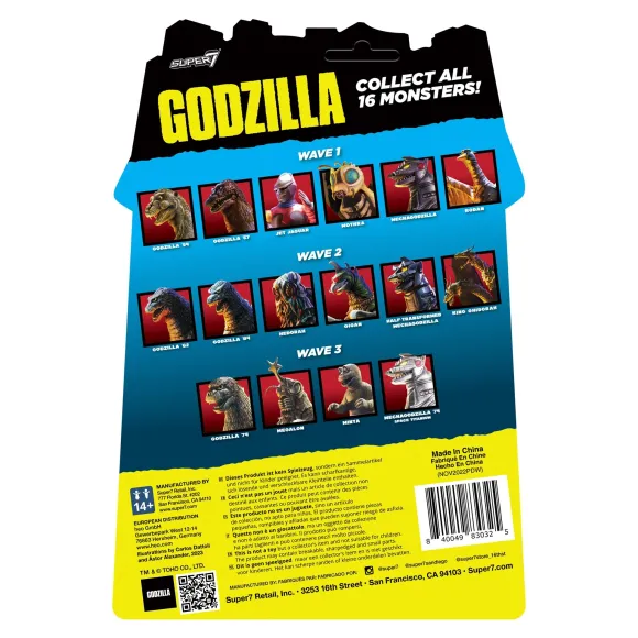Toho Reaction Figures Wave 03 - Mechagodzilla '74 (Space Titanium)