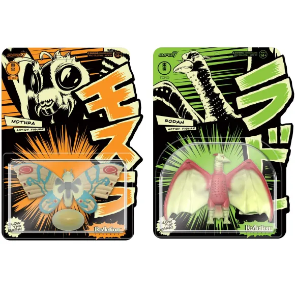 Toho Reaction Wave 1 - Mothra & Rodan (Glow)