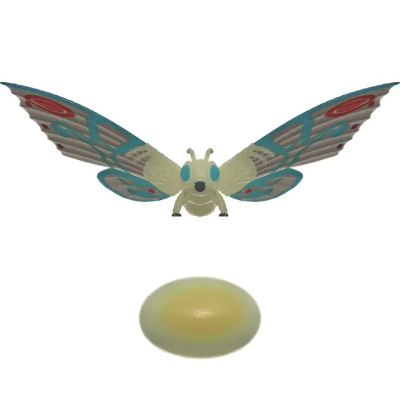 Toho Reaction Wave 1 - Mothra & Rodan (Glow)