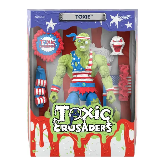Toxic Crusader Ultimates! Wave 05 - Toxie (Vintage Toy America)