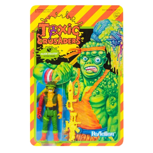 Toxic Crusaders Reaction Figure - Major Disaster