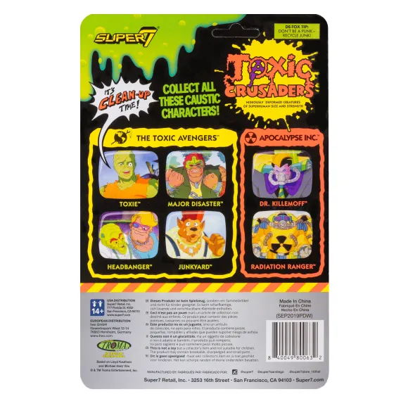 Toxic Crusaders Reaction Figure - Junkyard