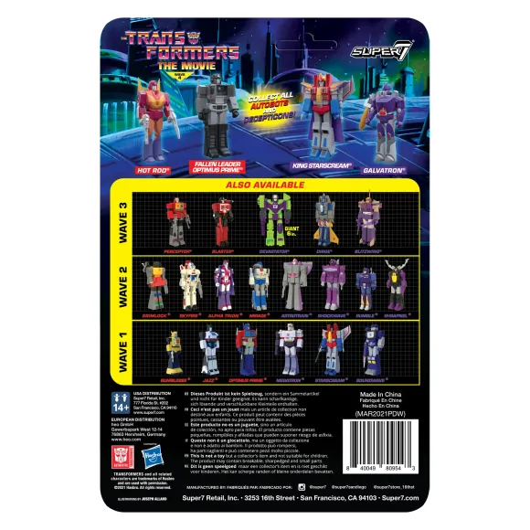 Transformers Reaction Figure Wave 4 - King Starscream