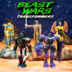 Transformers Reaction Figures Wave 7 Beast Wars - Set Of 5