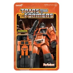 Transformers Reaction Figure - Optimus Prime (Orange/Black)