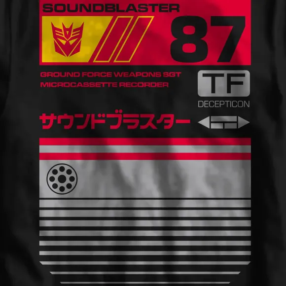 Transformers Soundblaster '87 T-Shirt