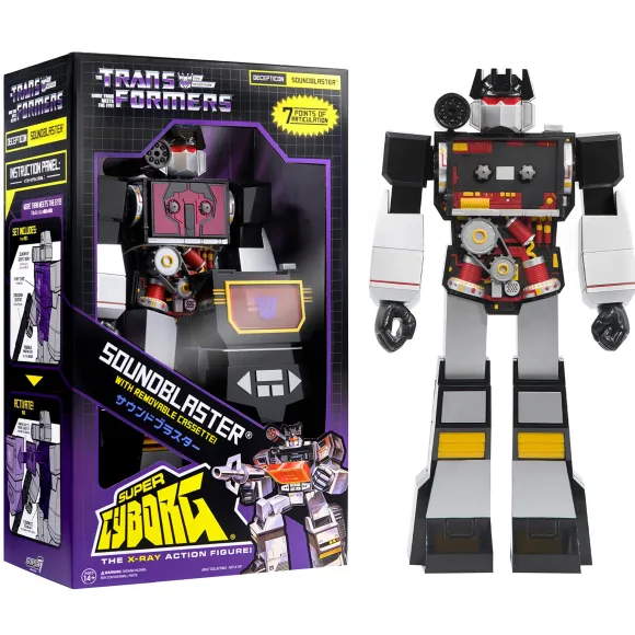 Transformers Super Cyborg - Soundwave (Soundblaster)