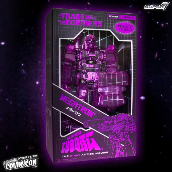 Transformers Super Cyborg - Megatron (Purple Grid)