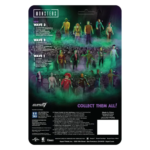 Universal Monsters Reaction Figure - Ardath Bey