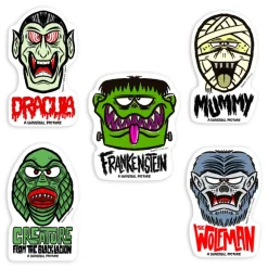 Universal Monsters Stickers - Freakyfaces Sticker Pack