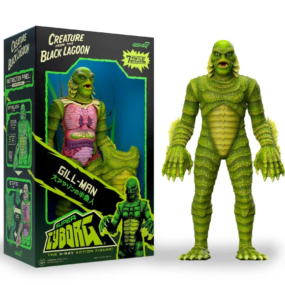 Universal Monsters Super Cyborg - Creature From The Black Lagoon (Full Color)