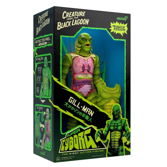 Universal Monsters Super Cyborg - Creature From The Black Lagoon (Full Color)