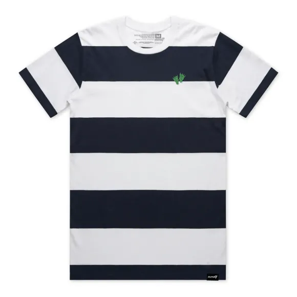 Universal Monsters T-Shirt - Creature From The Black Lagoon Feet Striped