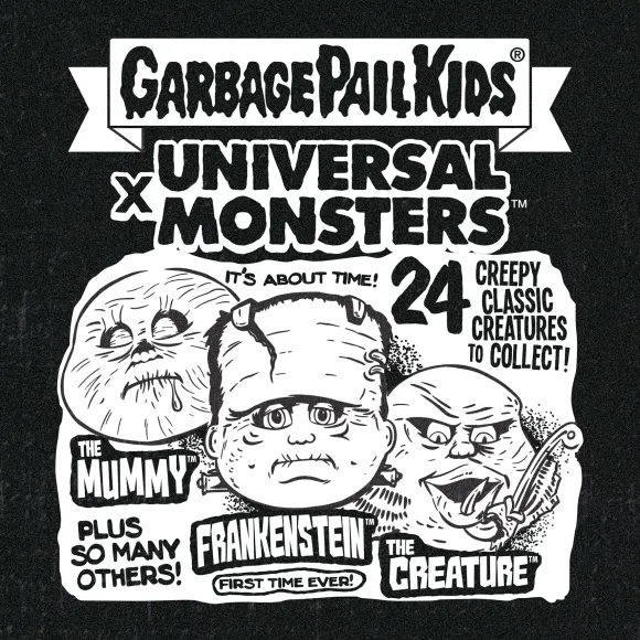 Universal Monsters X Gpk Wax Pack #1