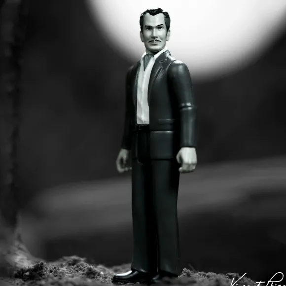 Vincent Price Reaction - Vincent Price (Grayscale)