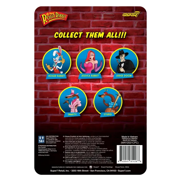 Who Framed Roger Rabbit Reaction Figure Wave 1 - Smarty